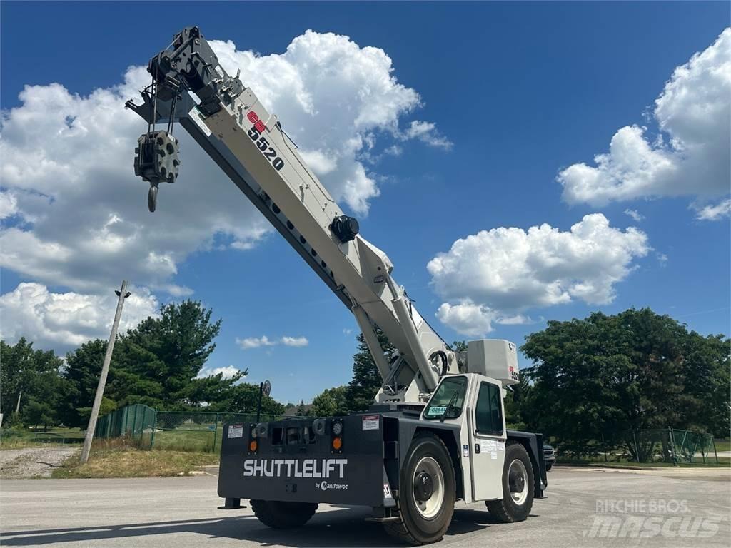 Shuttlelift CD5520 Neapdoroto reljefo kranai