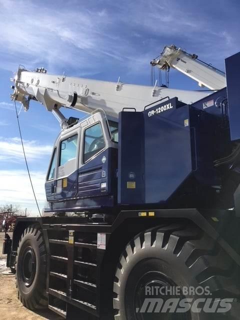 Tadano GR-1200XL Neapdoroto reljefo kranai
