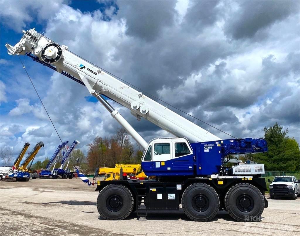 Tadano GR-1600XL-3 Neapdoroto reljefo kranai