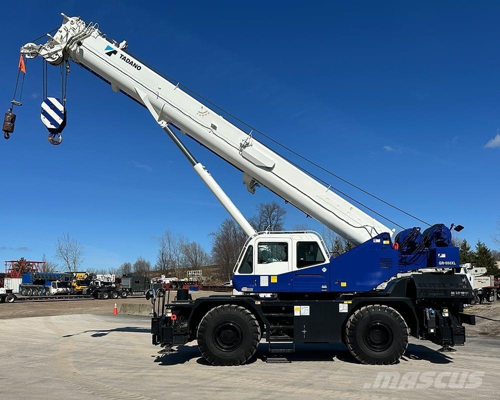 Tadano GR-550XL-3 Neapdoroto reljefo kranai