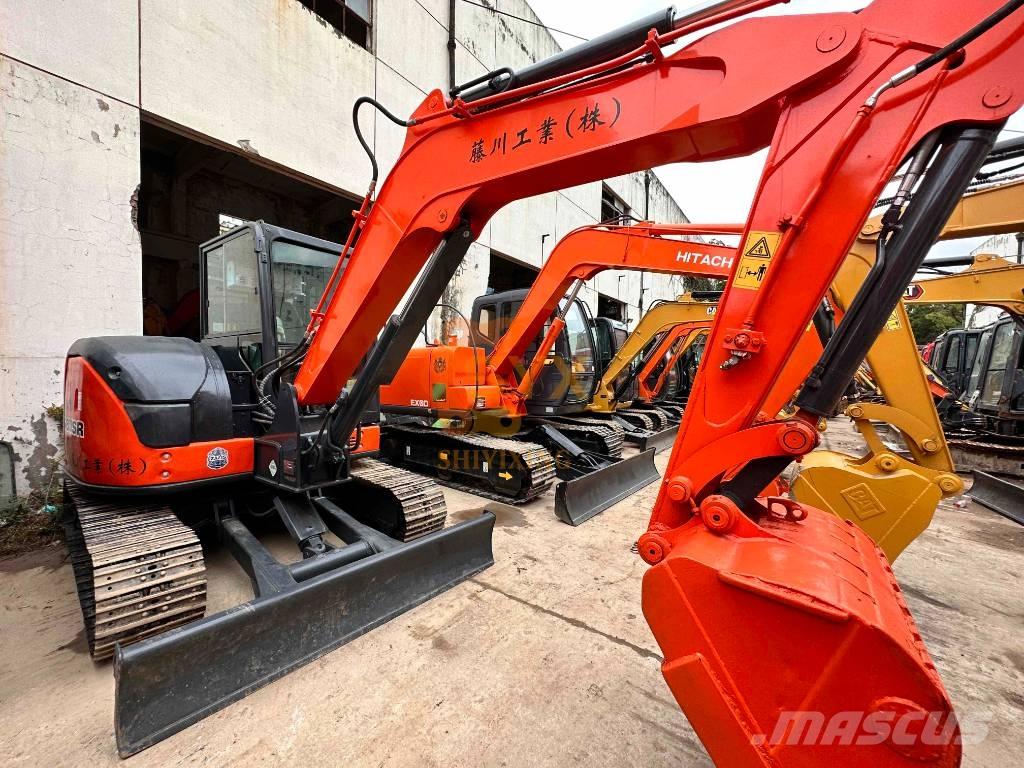 Hitachi ZX 68USR-5A Mini ekskavatoriai < 7 t