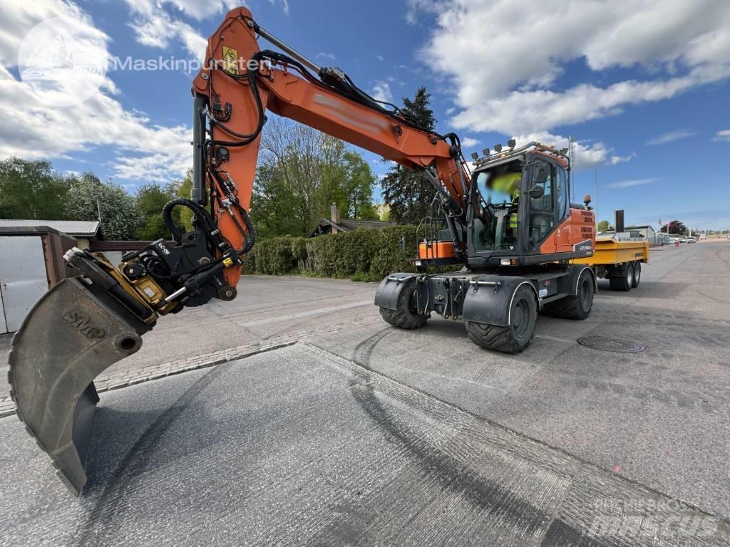 Doosan DX 160 W Ratiniai ekskavatoriai