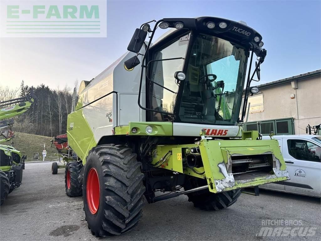 CLAAS tucano 430 Derliaus nuėmimo kombainai