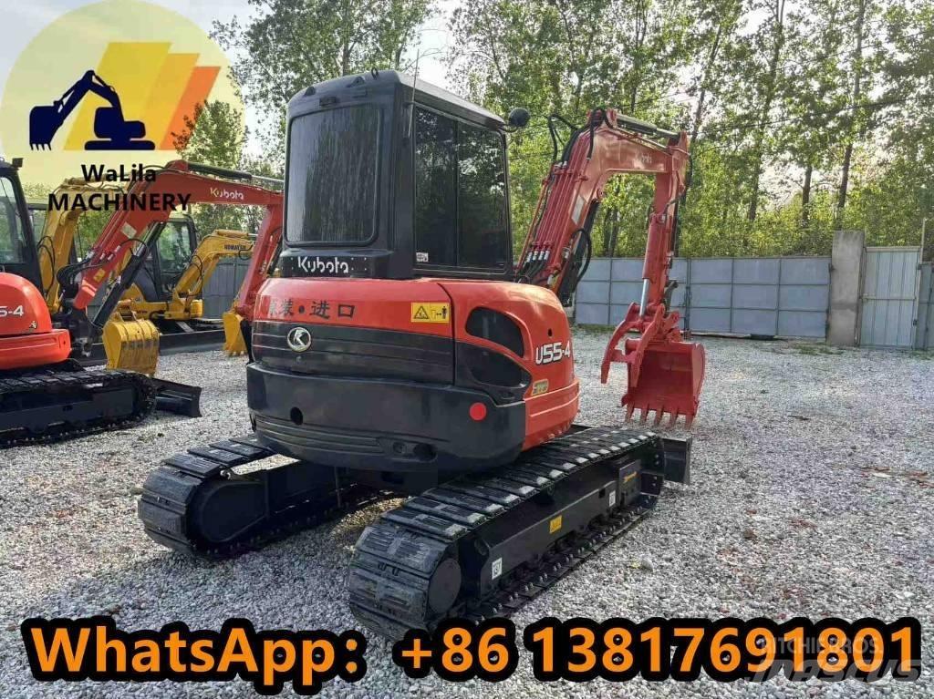 Kubota U 55-4 Mini ekskavatoriai < 7 t