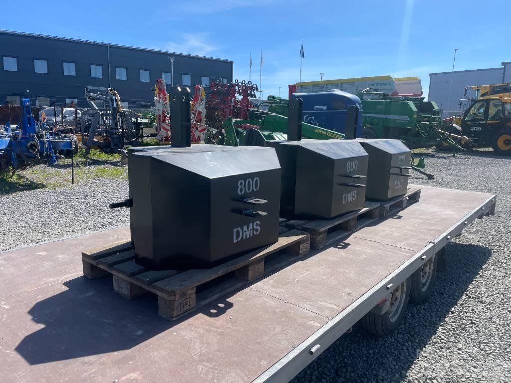  DSM Frontvikt 800kg Priekiniai svoriai