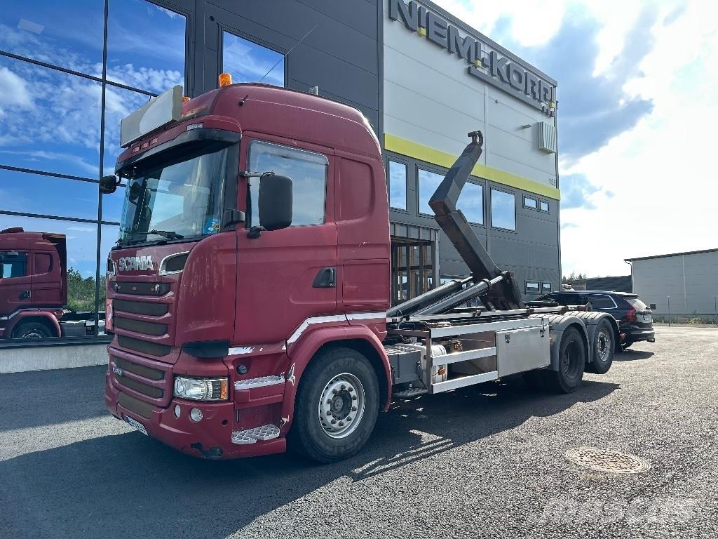 Scania R450 6x2*4 Sunkvežimiai su keliamuoju kabliu
