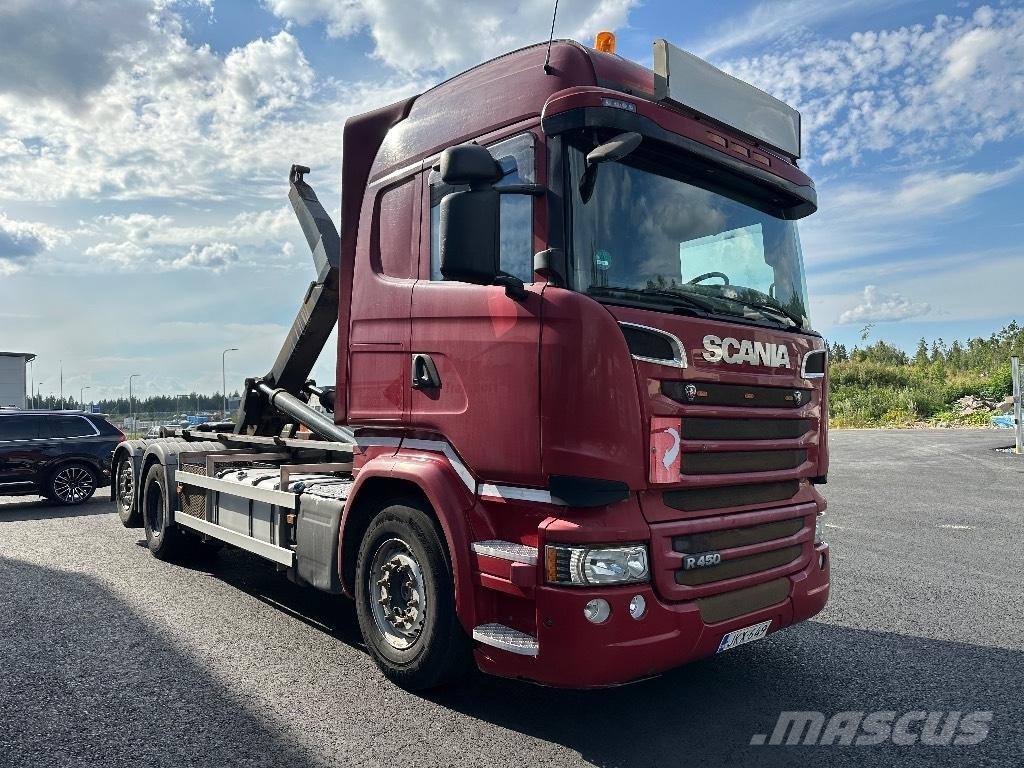 Scania R450 6x2*4 Sunkvežimiai su keliamuoju kabliu