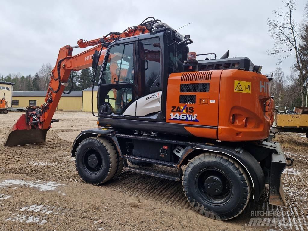 Hitachi ZX 145 W-6 Ratiniai ekskavatoriai
