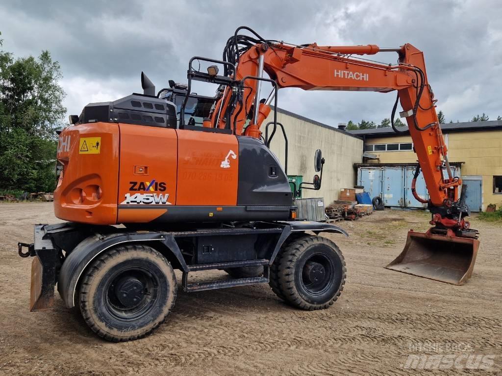 Hitachi ZX 145 W-6 Ratiniai ekskavatoriai