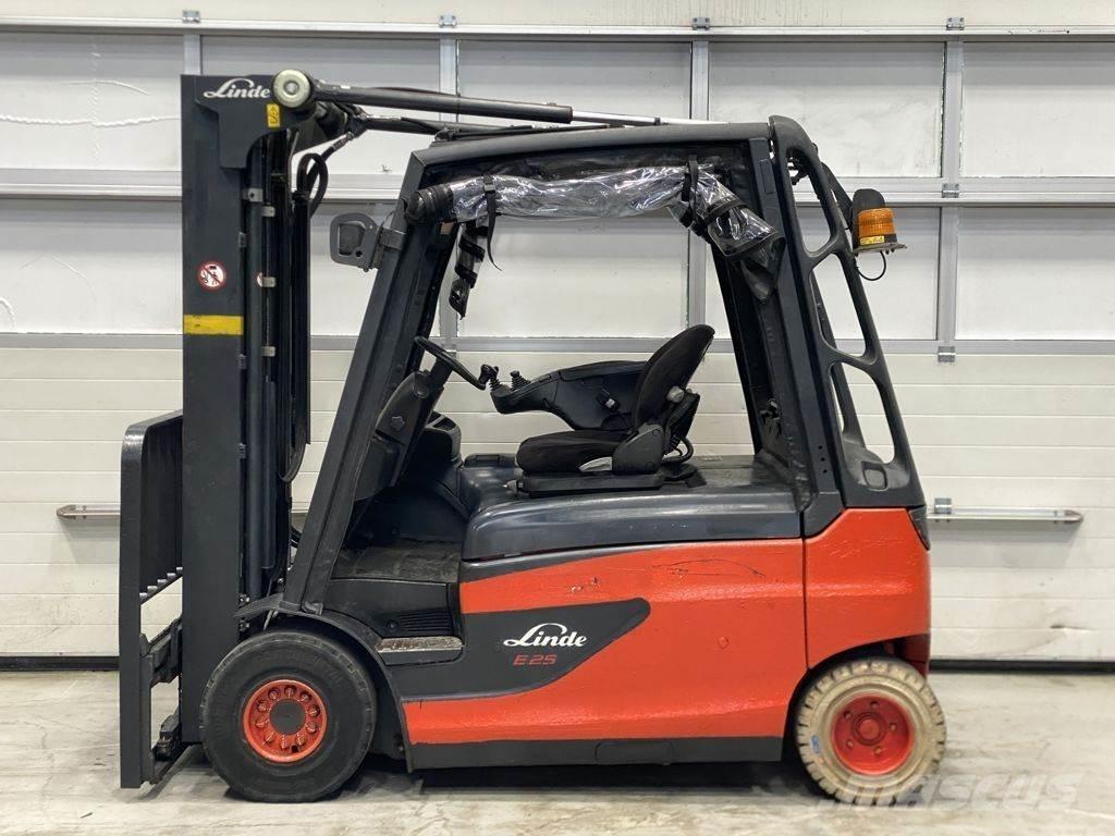 Linde E25L Elektriniai šakiniai krautuvai