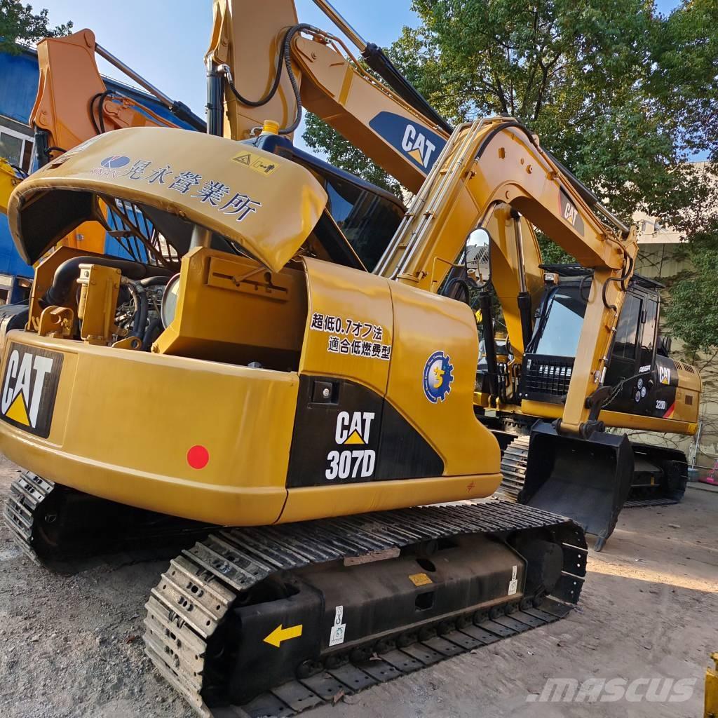 CAT 307 D Vikšriniai ekskavatoriai