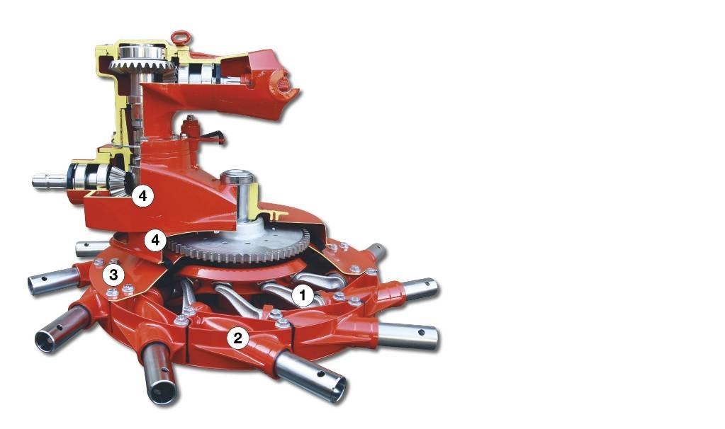 Kuhn GA 8731 Šieno grėbliai ir vartytuvai