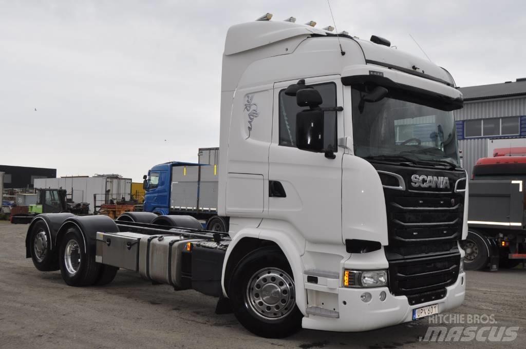 Scania R490 LB6X2MNB Važiuoklė su kabina