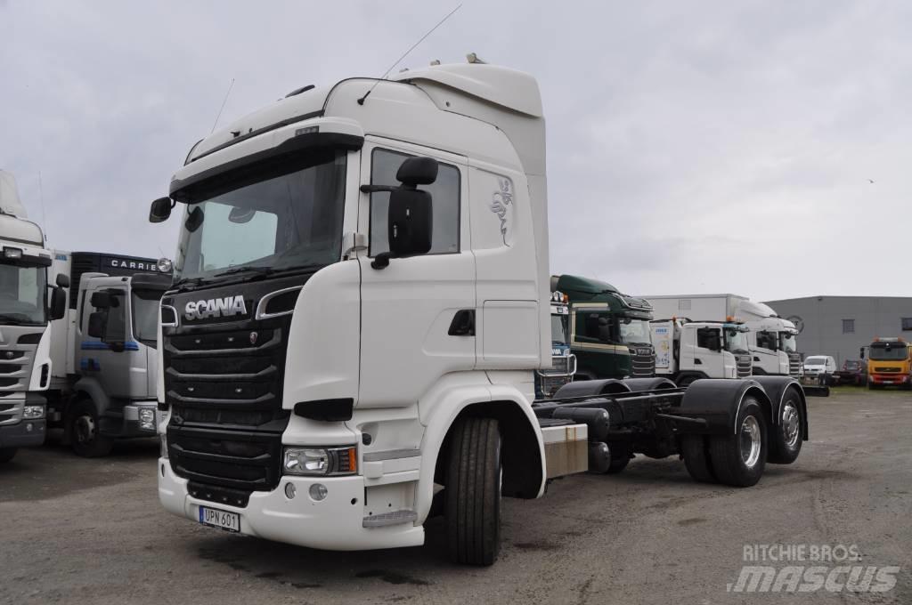 Scania R490 LB6X2MNB Važiuoklė su kabina