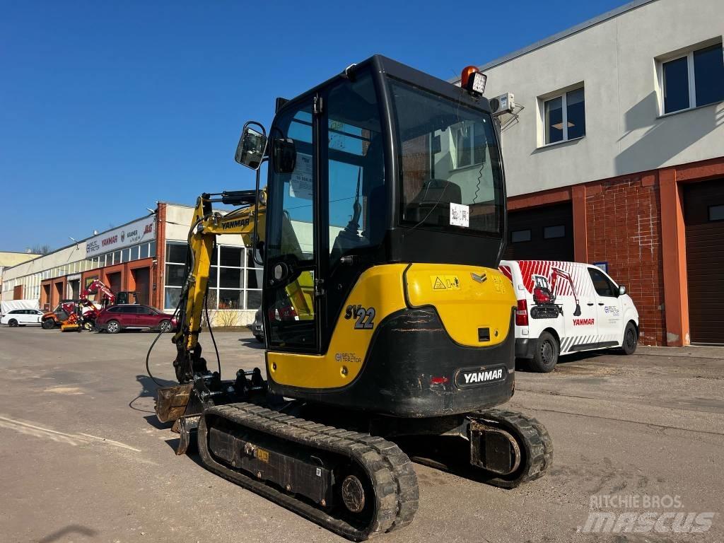 Yanmar SV 22 Mini ekskavatoriai < 7 t