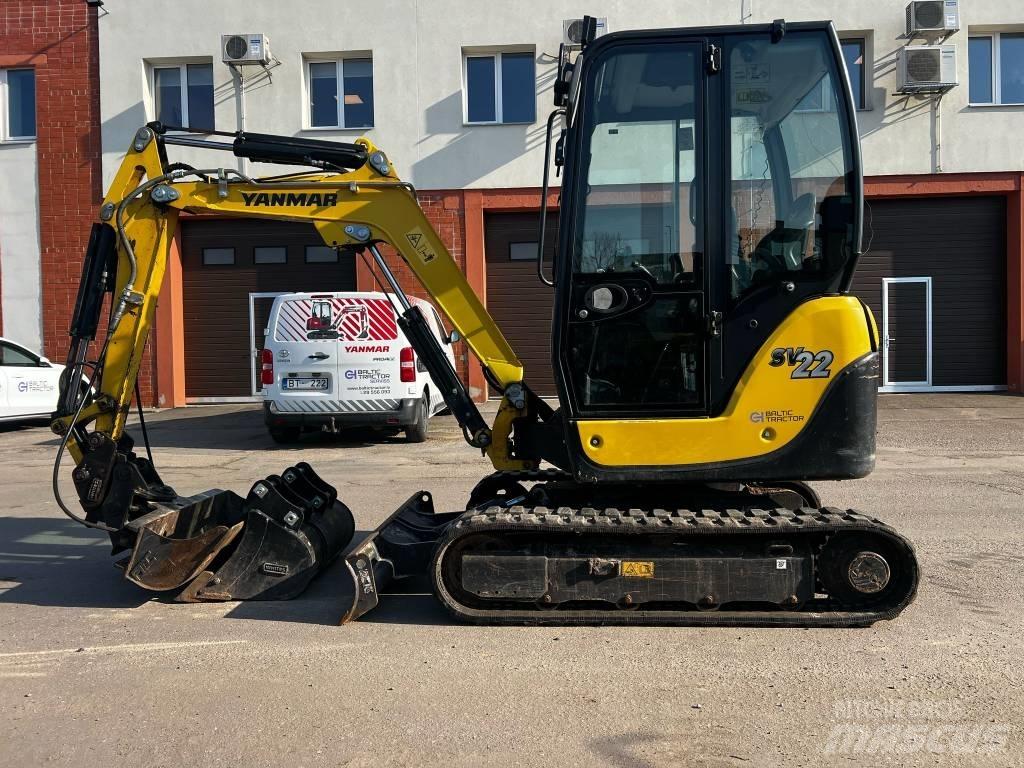 Yanmar SV 22 Mini ekskavatoriai < 7 t