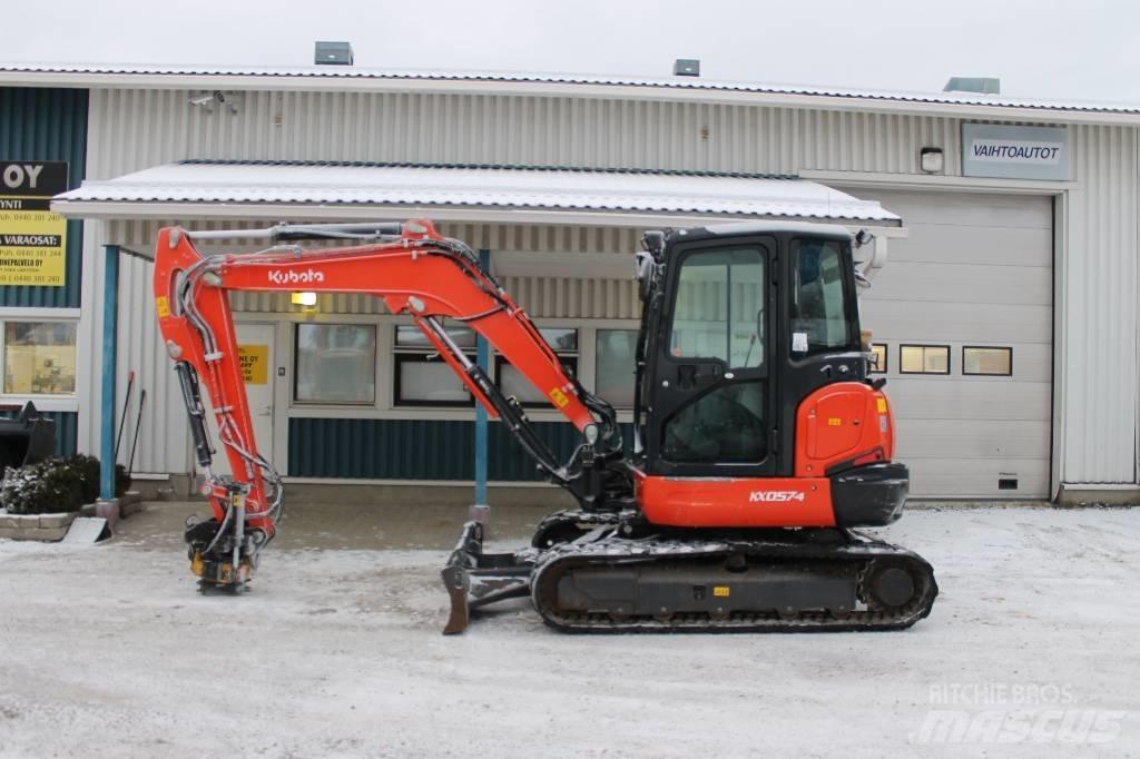 Kubota kx57-4 Mini ekskavatoriai < 7 t
