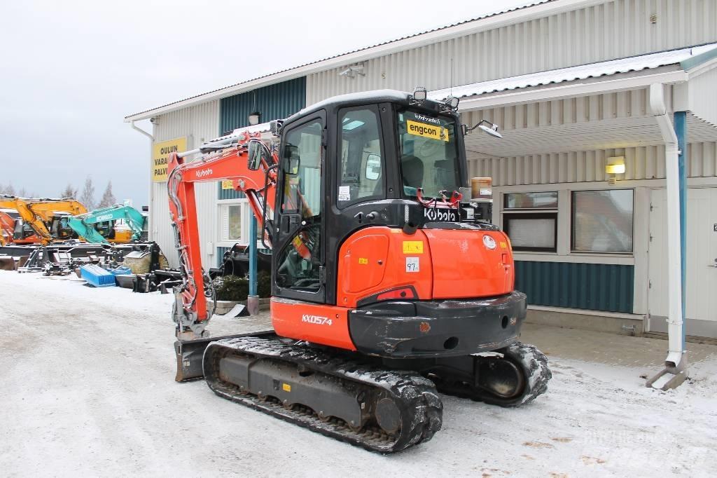 Kubota kx57-4 Mini ekskavatoriai < 7 t