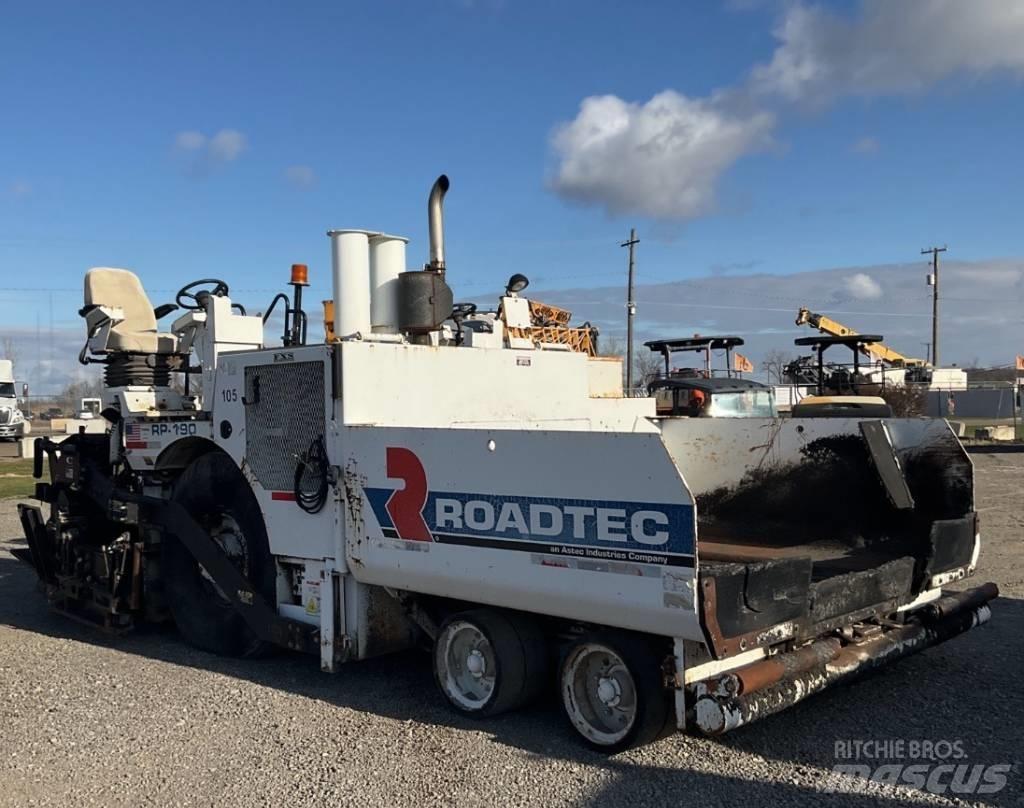 Roadtec RP190 Asfalto klotuvai