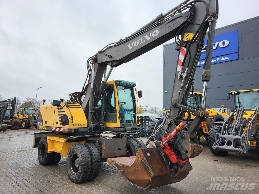 Volvo EW160B Ratiniai ekskavatoriai