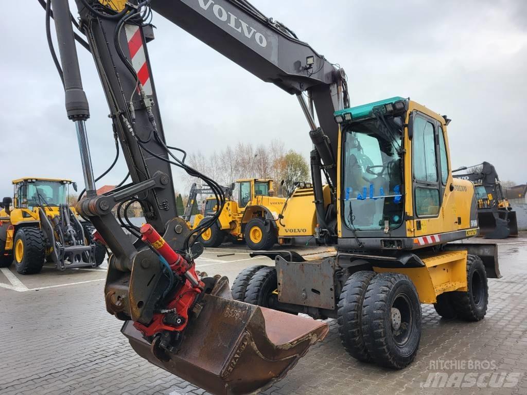 Volvo EW160B Ratiniai ekskavatoriai