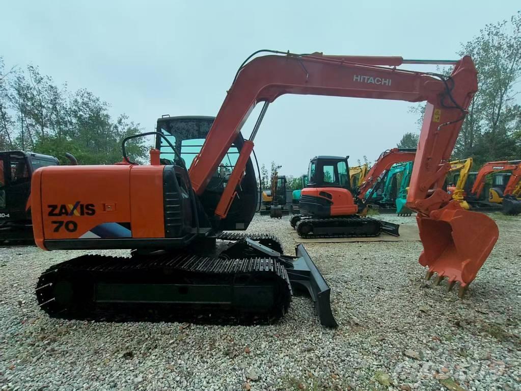 Hitachi ZX 70 Mini ekskavatoriai < 7 t