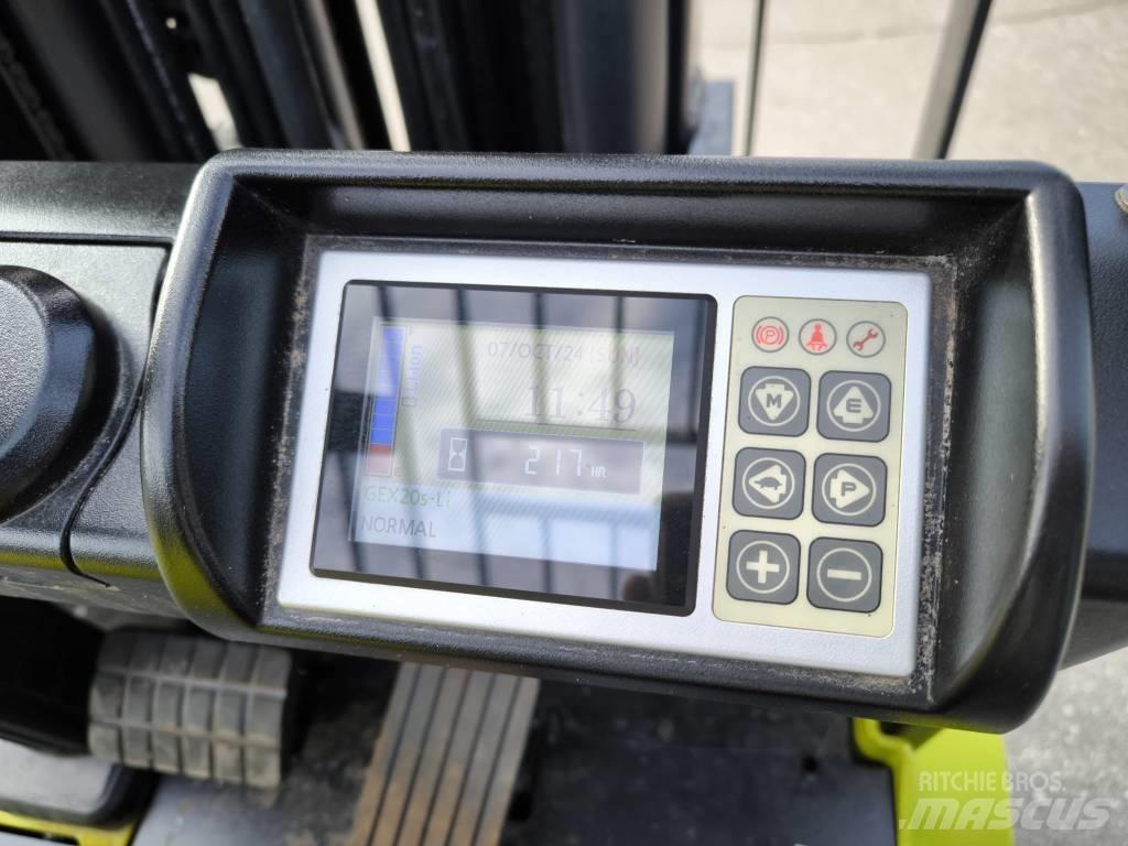 Clark GEX 20 S Elektriniai šakiniai krautuvai