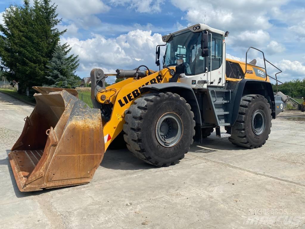 Liebherr L 566 Naudoti ratiniai krautuvai