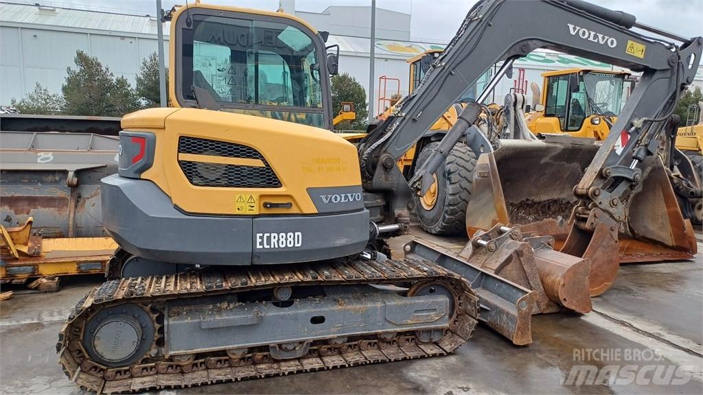 Volvo ECR 88 D Mini ekskavatoriai < 7 t