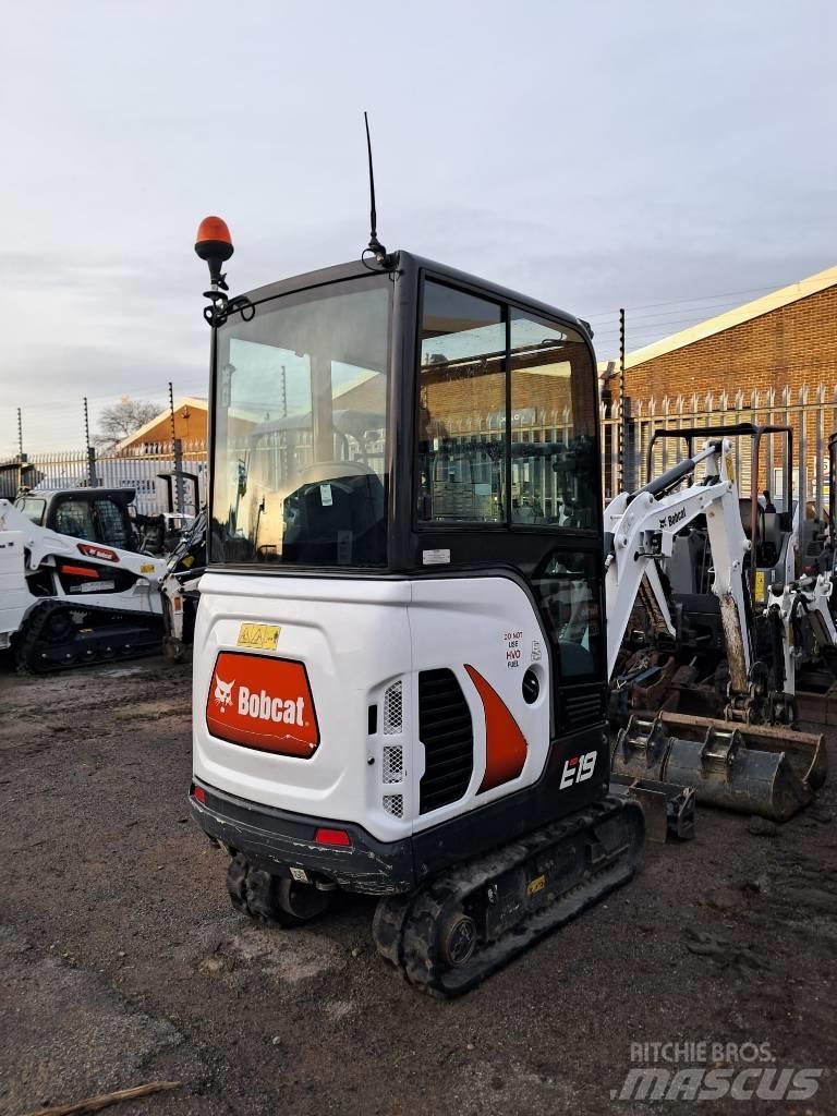 Bobcat E19 cabin Mini ekskavatoriai < 7 t