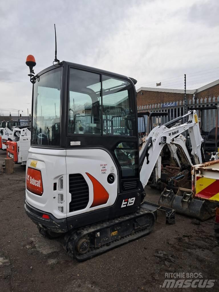 Bobcat E19 cabin Mini ekskavatoriai < 7 t