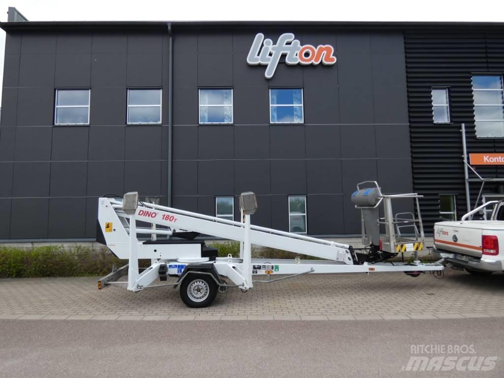 Dino 180 T  Skylift Ant priekabų montuojamos kėlimo platformos