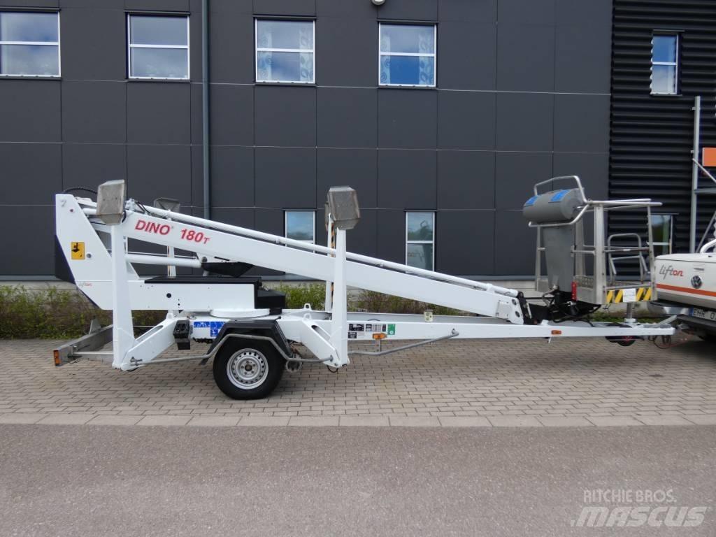 Dino 180 T  Skylift Ant priekabų montuojamos kėlimo platformos
