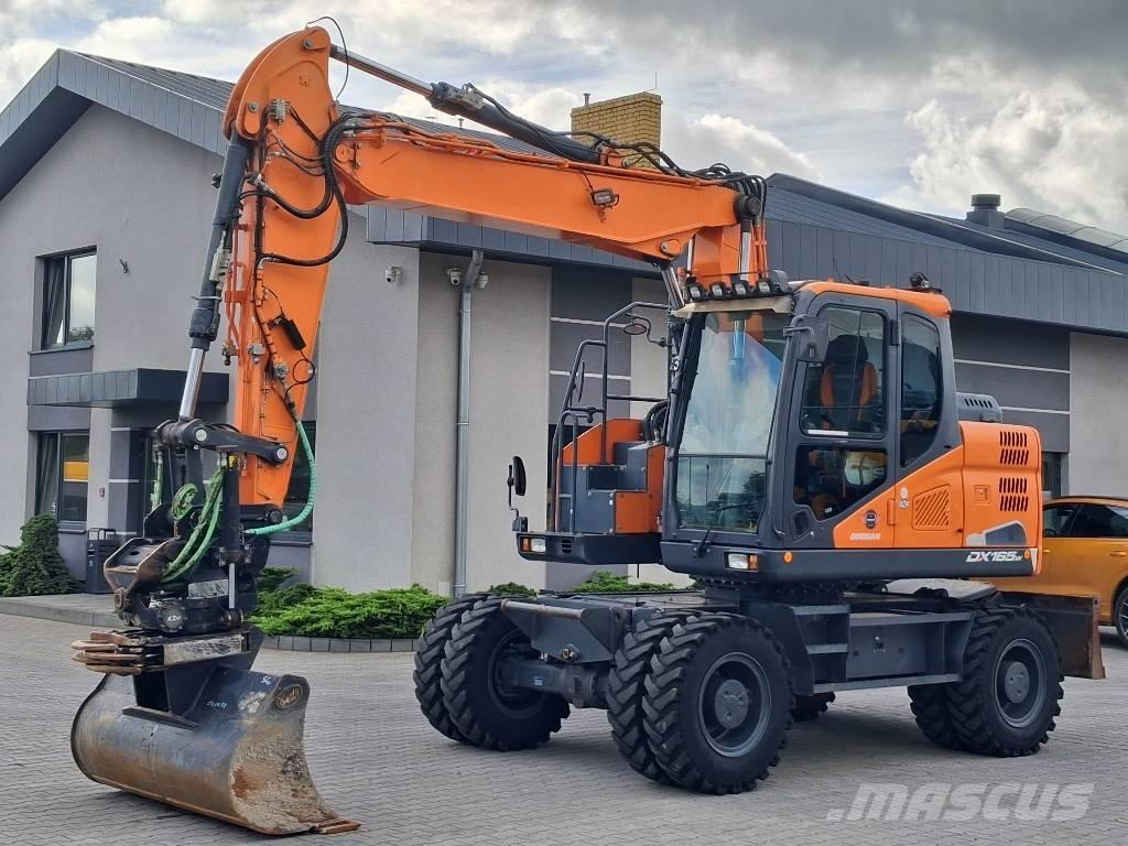 Doosan DX 165 W-5 Ratiniai ekskavatoriai