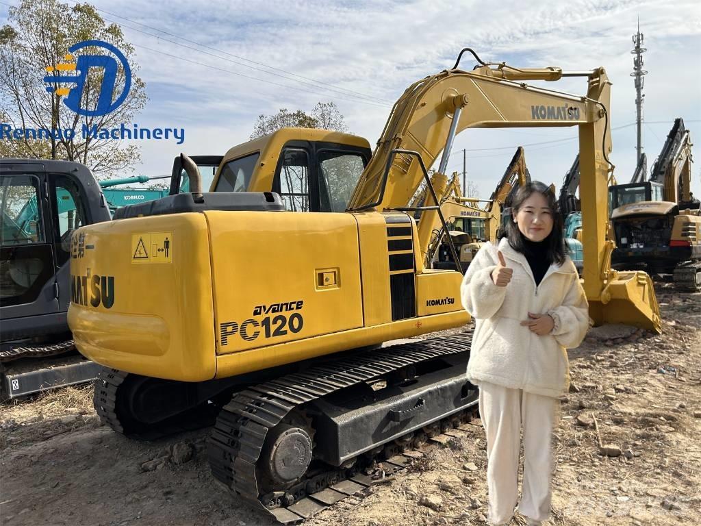 Komatsu PC 120 Vikšriniai ekskavatoriai