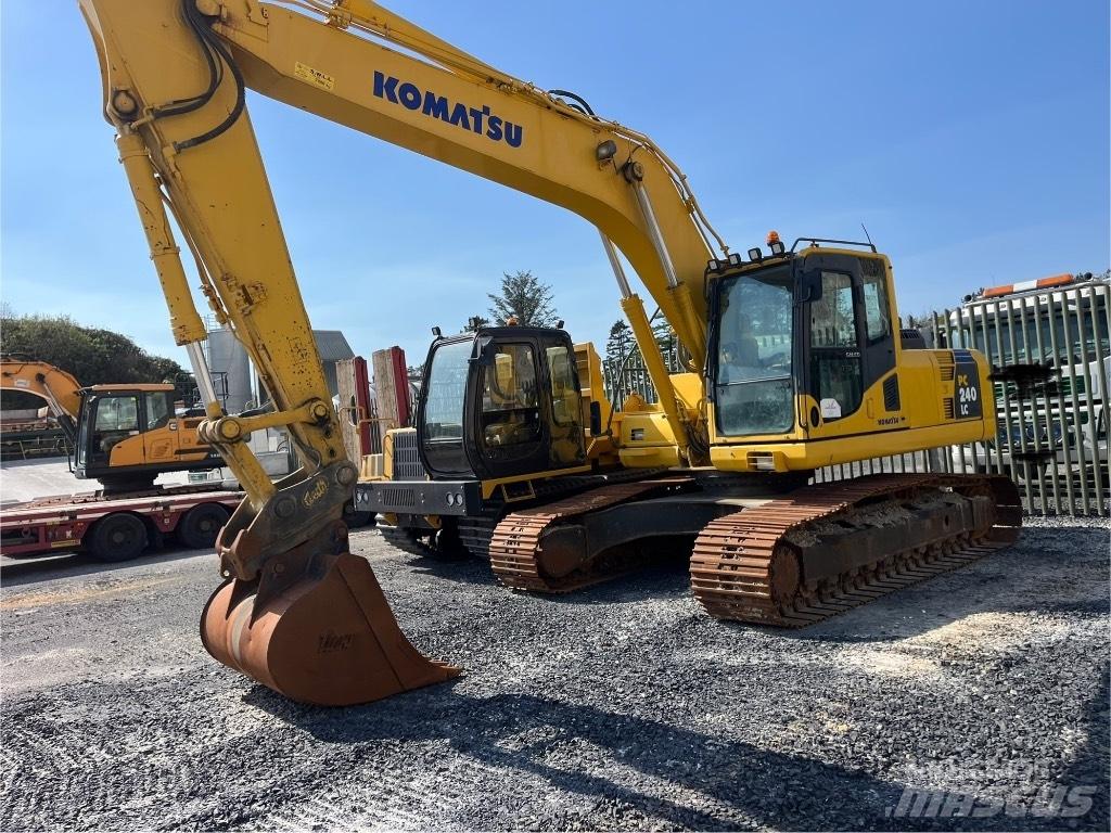 Komatsu Pc240-7 Vikšriniai ekskavatoriai