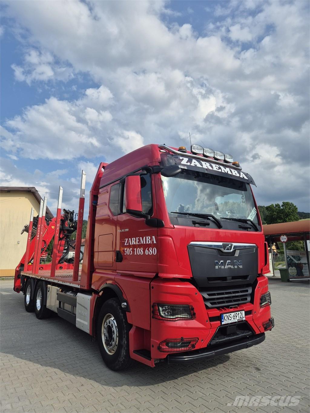 MAN TGX 26.580 Automobiliniai kranai