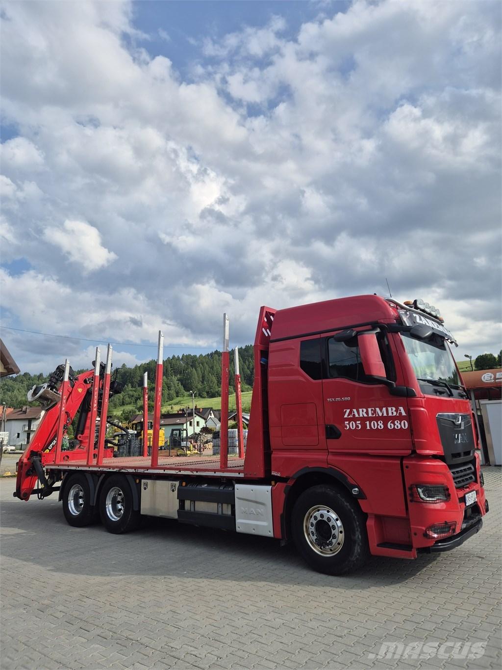 MAN TGX 26.580 Automobiliniai kranai