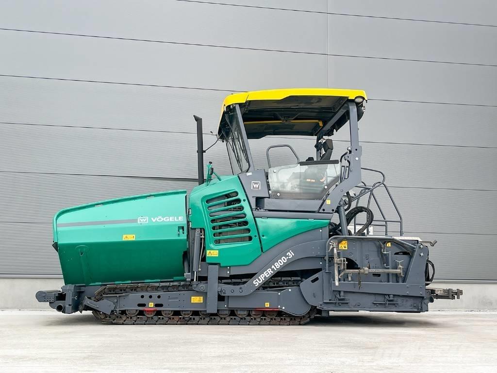 Vögele SUPER 1800-3I Asfalto klotuvai