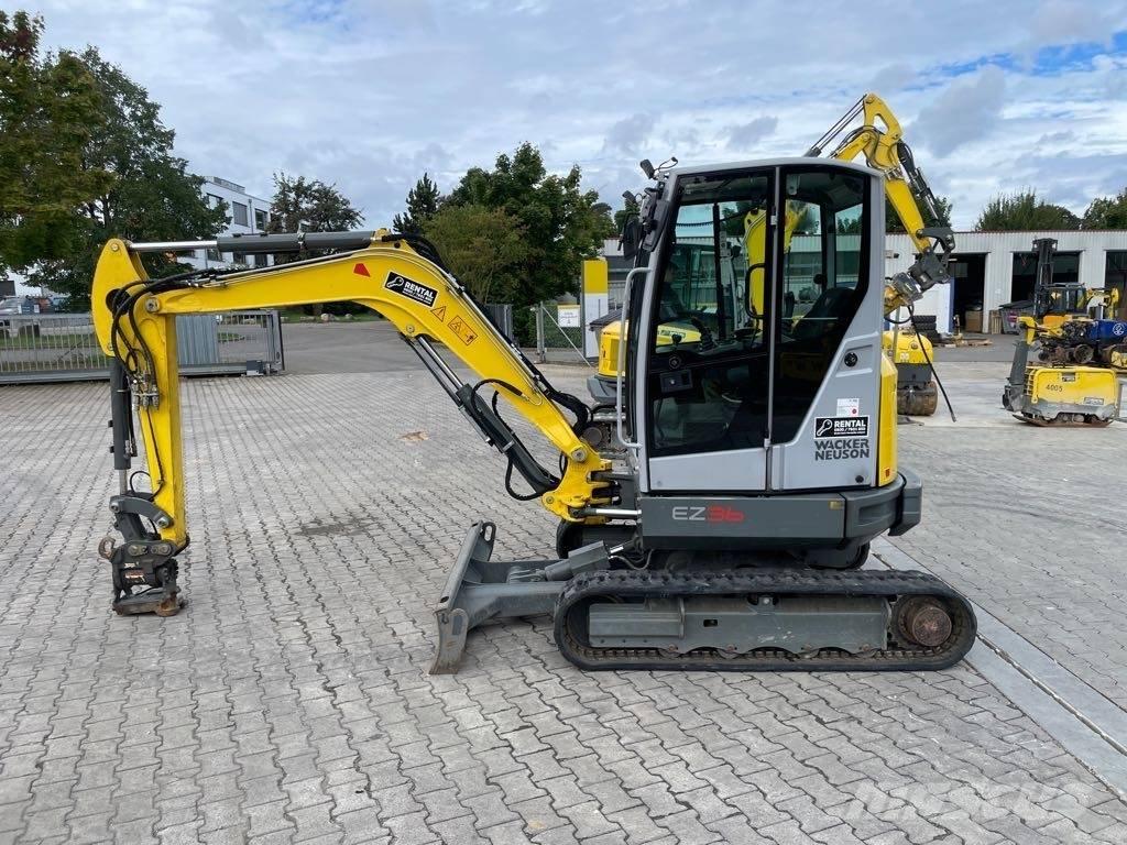 Wacker Neuson EZ36 Vikšriniai ekskavatoriai