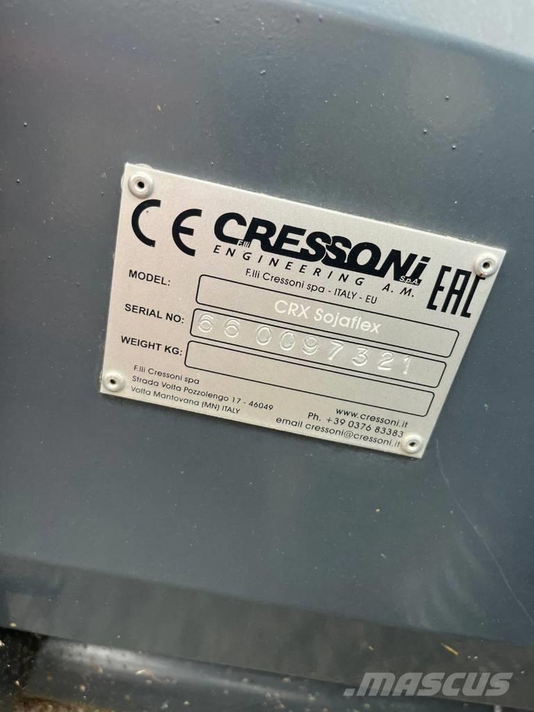 Cressoni CRX 660 Derliaus nuėmimo kombainų galvos