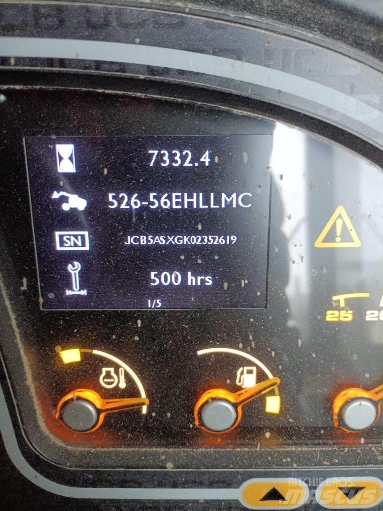 JCB 526-56 Agri Teleskopiniai krautuvai žemės ūkiui