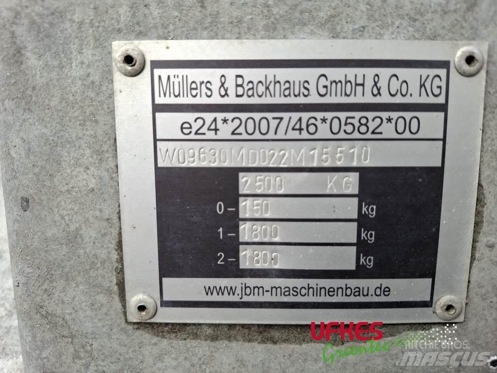 JBM 630 MDX Medienos smulkintuvai