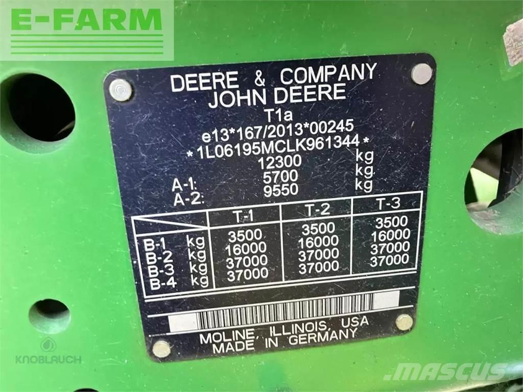 John Deere 6195m Traktoriai