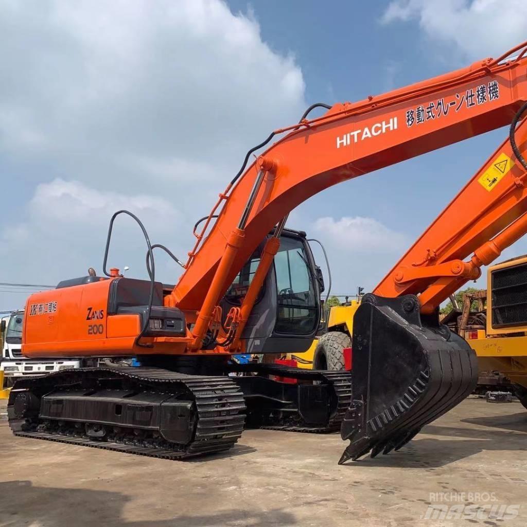 Hitachi zx200 Vikšriniai ekskavatoriai