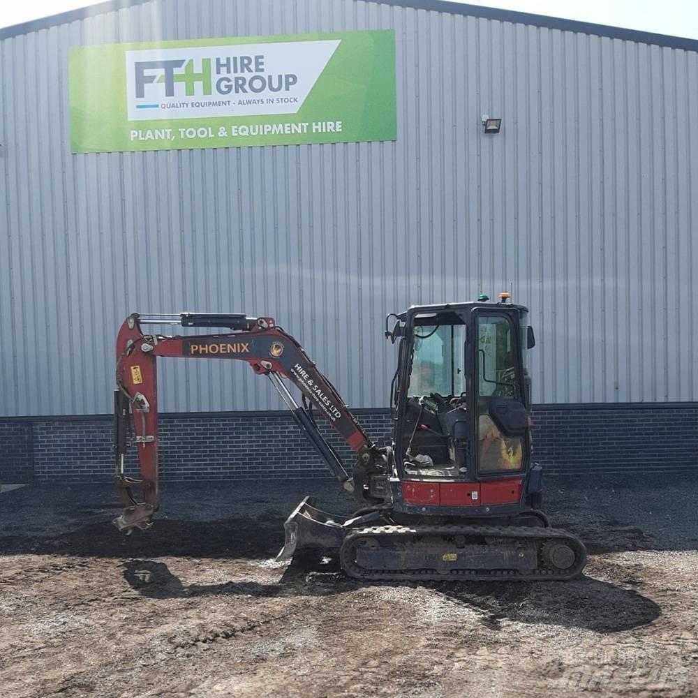 Yanmar Vio 38 Mini ekskavatoriai < 7 t
