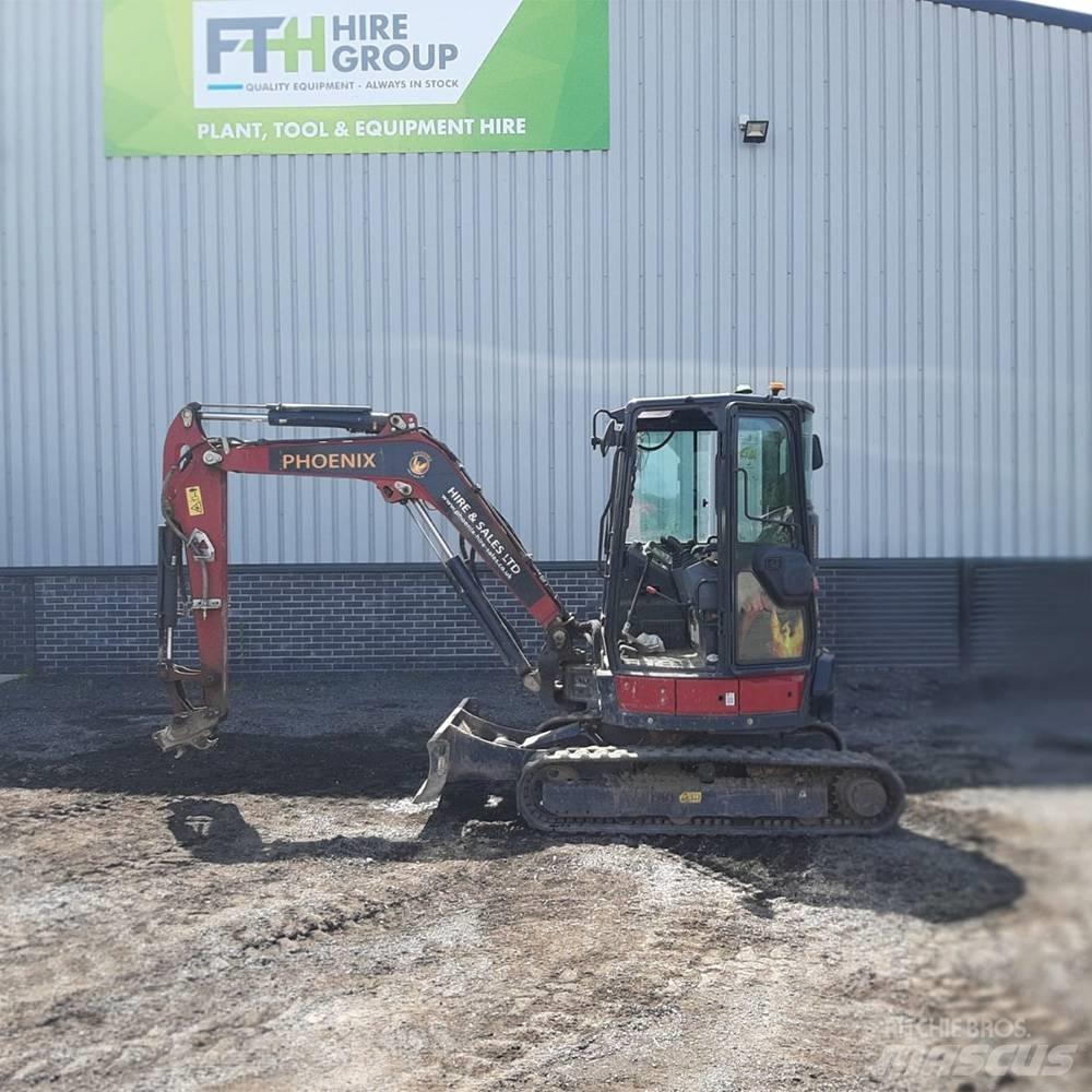 Yanmar Vio 38 Mini ekskavatoriai < 7 t