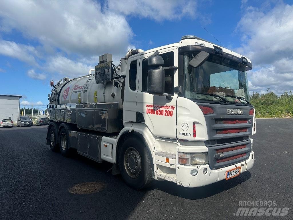 Scania P340 6x2*4 Kombinuotos paskirties / vakuuminiai sunkvežimiai