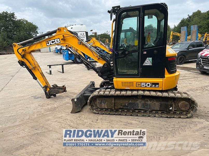 JCB 50 Z-2 Mini ekskavatoriai < 7 t