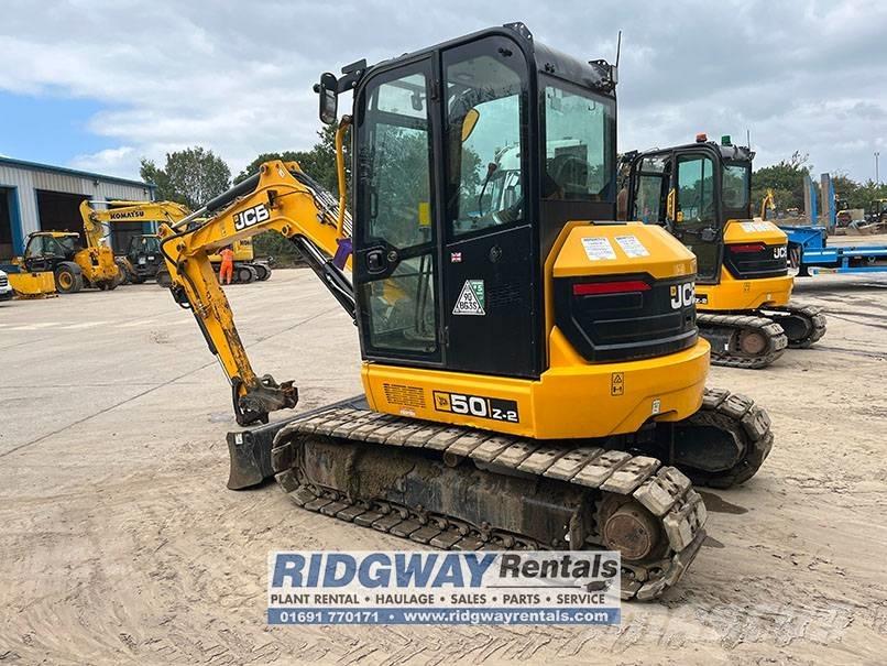 JCB 50 Z-2 Mini ekskavatoriai < 7 t